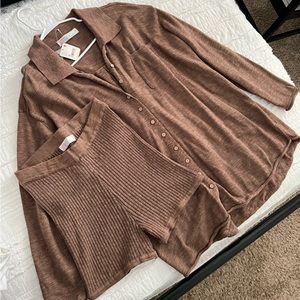 NWT Free People lounge set